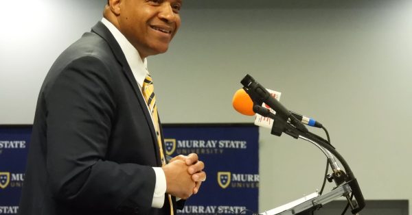 Ron Patterson at podium