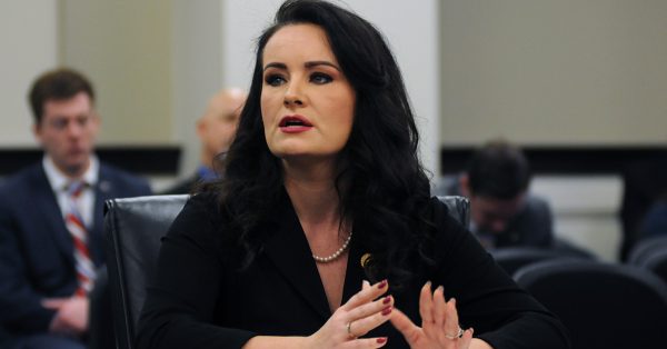 Rep. Savannah Maddox, R-Dry Ridge, presents legislation during a Jan. 22, 2020, committee meeting in Frankfort. (Legislative Research Commission photo)