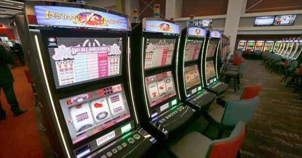 slot machines in a casino