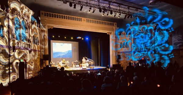 The Alhambra Theatre on Sept. 9, 2022, for Martha Redbone's concert to kick off the Big Read. (Photo by Jennifer P. Brown, Hoptown Chronicle)