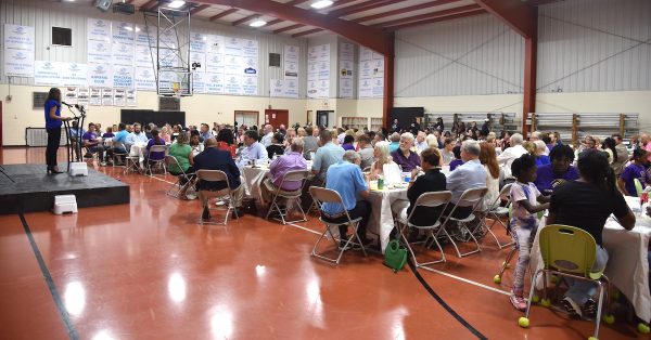 A record crowd of roughly 250 people turned out Wednesday, July 26, 2023, for the Great Futures Luncheon at the Boys and Girls Clubs of Hopkinsville-Christian County. (Hoptown Chronicle photos by Jennifer P. Brown)