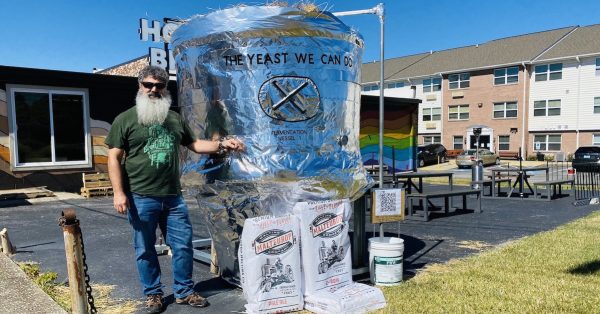 brewery hay bale