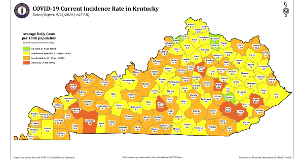 covid incidence rate 092220