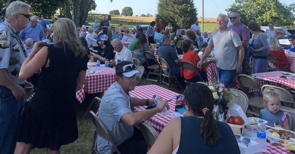 The St. Elmo Homemakers Club Barbecue on July 14, 2022. (Photo by Aly Adler)