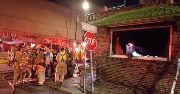 Firefighters respond to Ferrell's fire