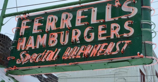 Ferrell's Hamburgers Hopkinsville sign