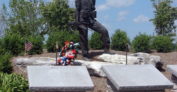 gander park peacekeeper statue