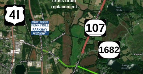 Greenville Road hole map