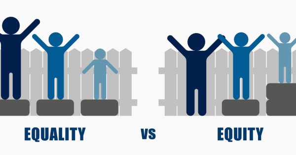 Equality and Equity Concept Illustration