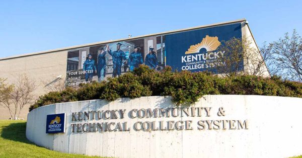 Kentucky Community and Technical College System office sign