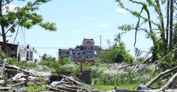 Mayfield tornado damage