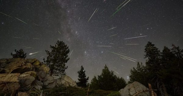 Perseid meteor shower