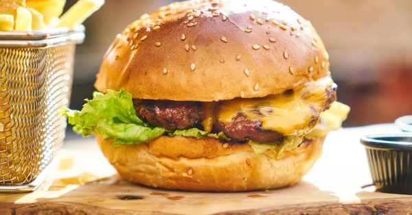 Hamburgers are one of the most popular foods for Americans. (Pexels image by Engin Akyurt)